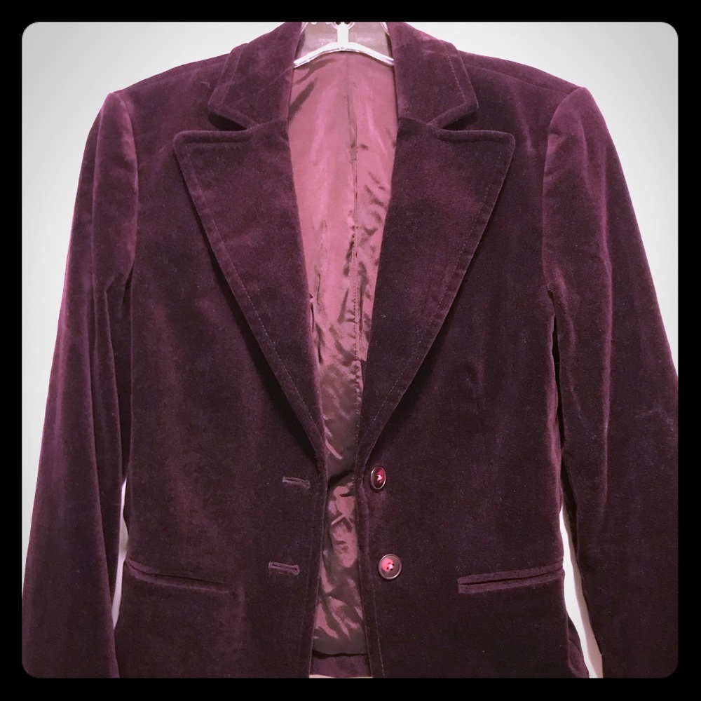 Velvet Blazer